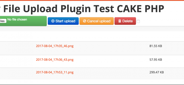 Hướng dẫn sử dụng plugin Jquery Upload File trong CakePHP 2.0